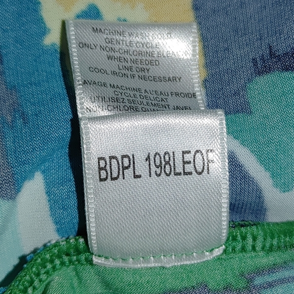 BCBGMAXAZRIA FLORAL HALTER MINI DRESS XSP - Picture 6 of 7